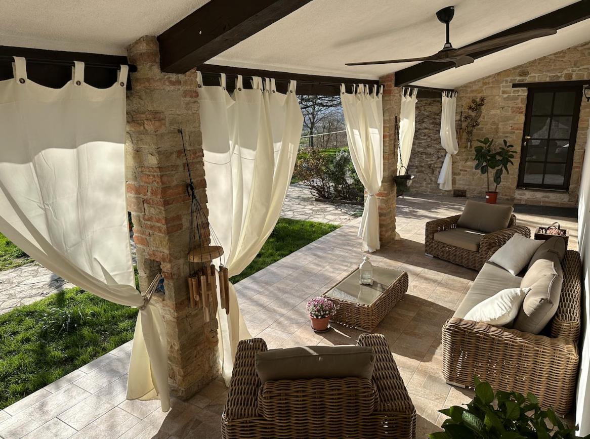 Agriturismo Akasha Губбио Экстерьер фото